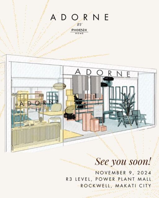 This season, gift yourself something special 🎁

ADORNE by Phoenix Home Holiday Pop-Up Store is launching SOON, and we can’t wait to reveal the lineup of brands that will be joining us for this exciting event. 

Stay tuned for more details! ✨